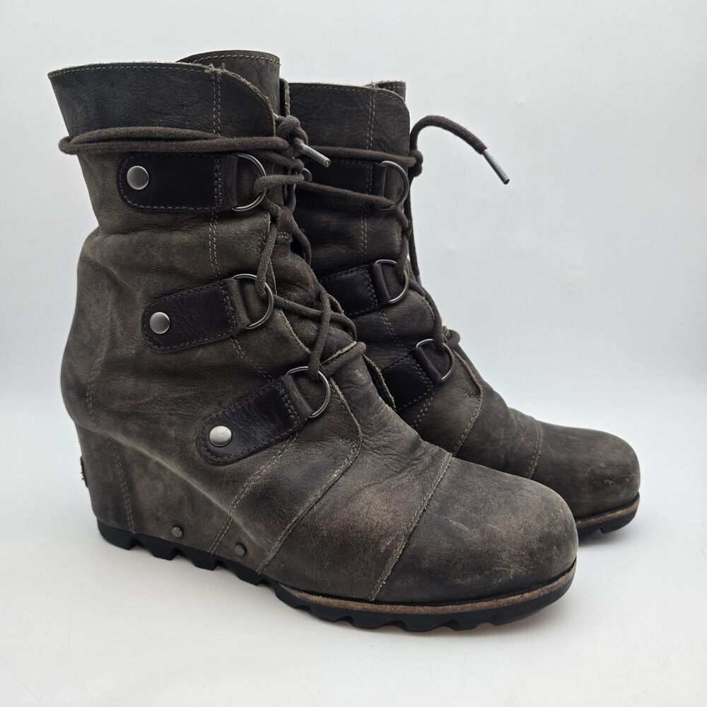Sorel Joan of Arctic II Wedge Boots Size 9 Rare Great Deal!